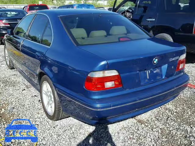2002 BMW 540 I AUTO WBADN634X2GN86394 зображення 2