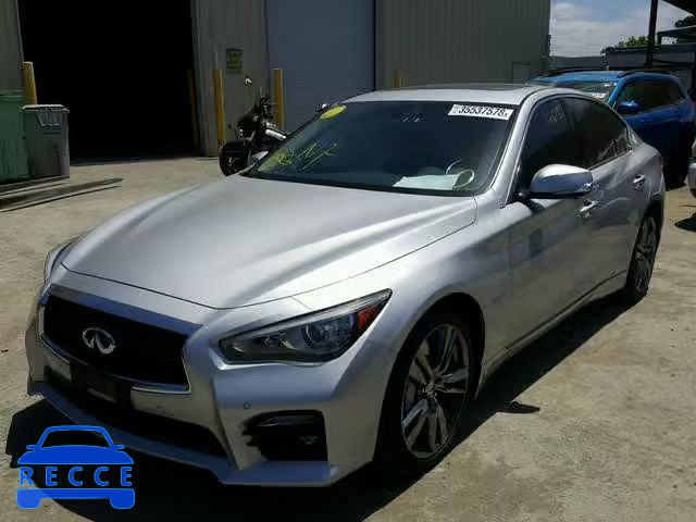 2015 INFINITI Q50 HYBRID JN1AV7AR1FM850008 зображення 1