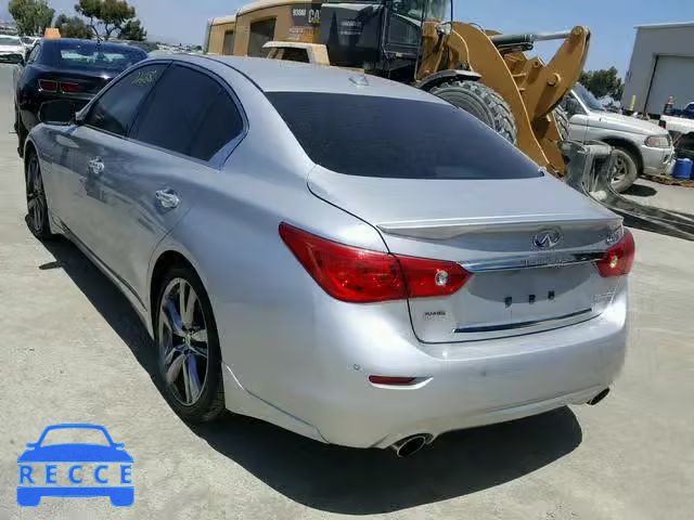 2015 INFINITI Q50 HYBRID JN1AV7AR1FM850008 зображення 2