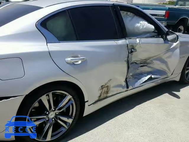 2015 INFINITI Q50 HYBRID JN1AV7AR1FM850008 зображення 8