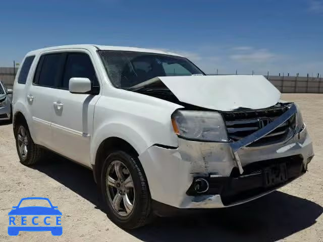 2014 HONDA PILOT EXLN 5FNYF3H79EB009602 image 0