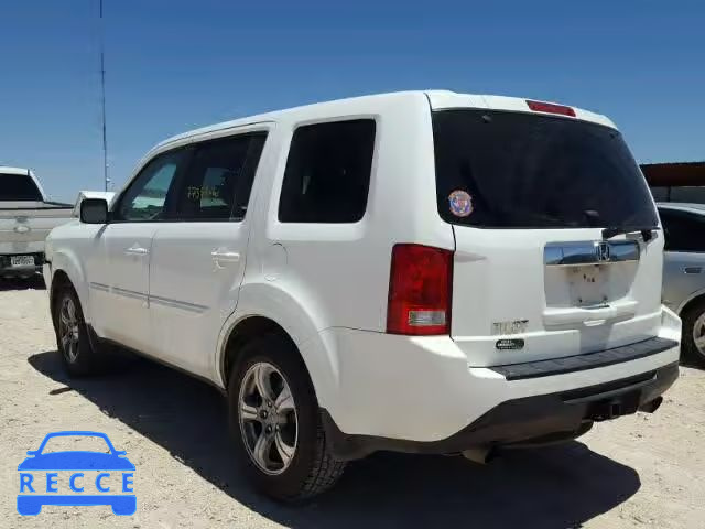 2014 HONDA PILOT EXLN 5FNYF3H79EB009602 image 2