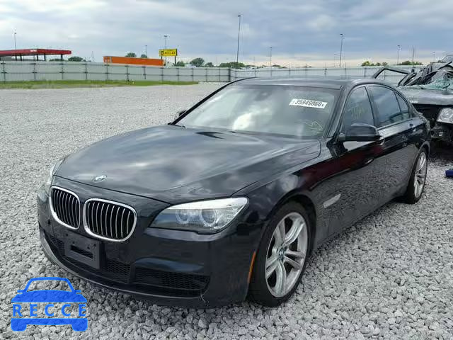 2014 BMW 750 LXI WBAYF8C54ED141884 image 1