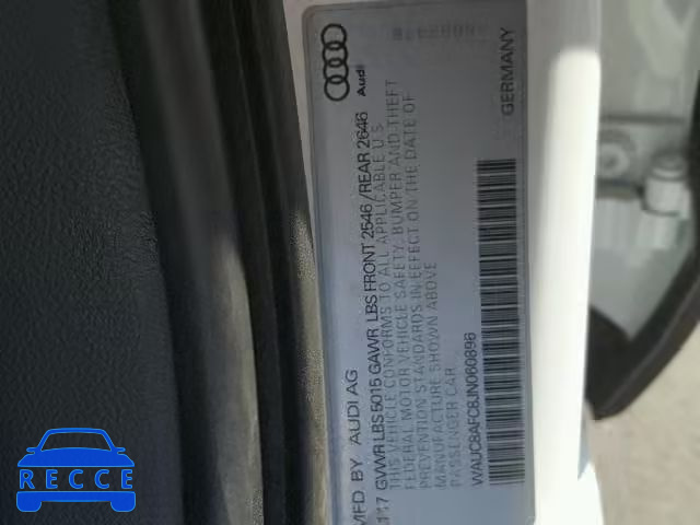 2018 AUDI A6 PREMIUM WAUC8AFC8JN060896 image 9