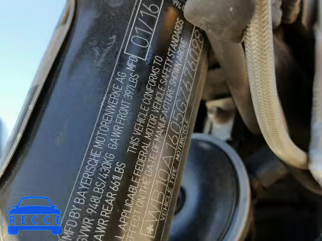 2016 BMW R NINE T WB10A1605GZ676098 image 9