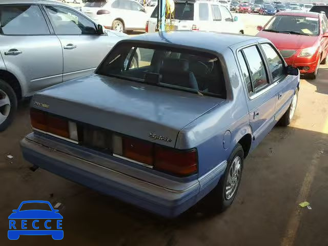 1992 DODGE SPIRIT 1B3XA46K2NF188537 image 3