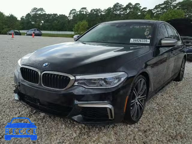2018 BMW M550XI WBAJB9C54JB049800 image 1