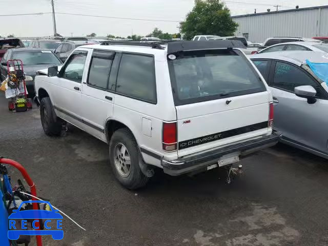 1992 CHEVROLET BLAZER S10 1GNDT13W7N2197542 image 2