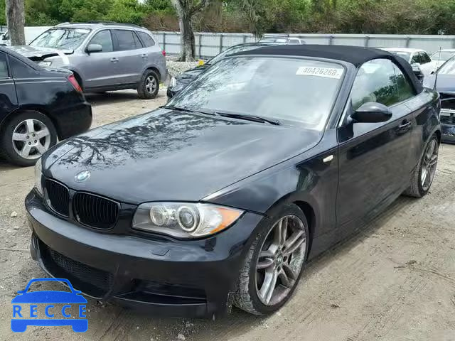 2009 BMW 135 I WBAUN93559VK40737 image 1