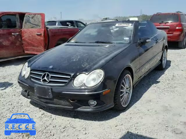 2007 MERCEDES-BENZ CLK 550 WDBTK72F87F221840 image 1