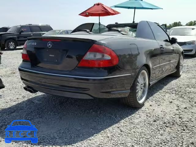 2007 MERCEDES-BENZ CLK 550 WDBTK72F87F221840 image 3