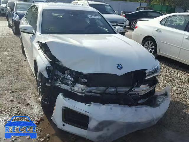 2016 BMW 750 XI WBA7F2C52GG417926 зображення 0