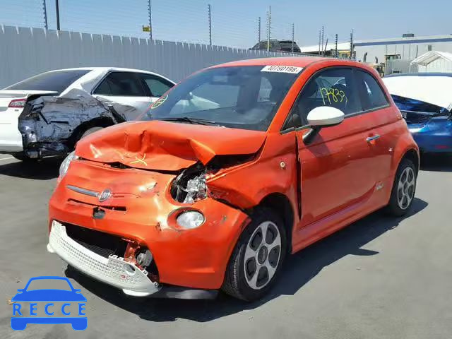 2017 FIAT 500 ELECTR 3C3CFFGE8HT546080 зображення 1