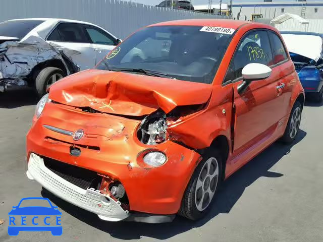 2017 FIAT 500 ELECTR 3C3CFFGE8HT546080 зображення 8