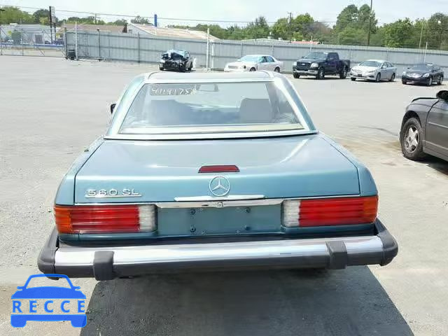 1989 MERCEDES-BENZ 560 SL WDBBA48D8KA100685 image 5