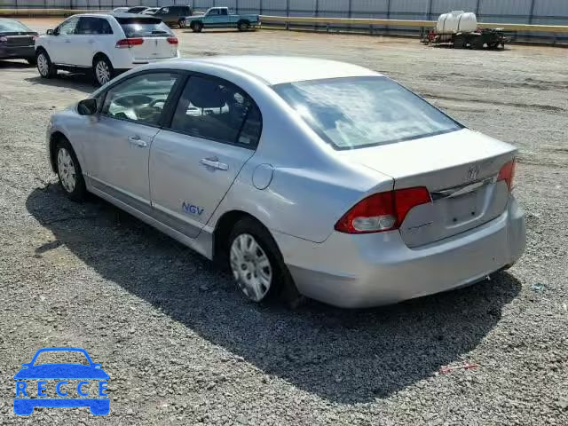 2009 HONDA CIVIC GX 1HGFA46529L000998 image 2