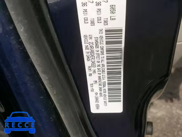 2014 VOLKSWAGEN ROUTAN SE 2C4RVABGXER134522 зображення 9