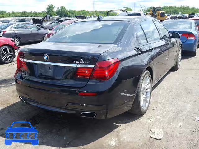 2014 BMW 750 LXI WBAYF8C50ED652993 image 3