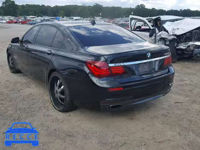 2013 BMW 740 LI WBAYE4C55DD136669 Bild 2