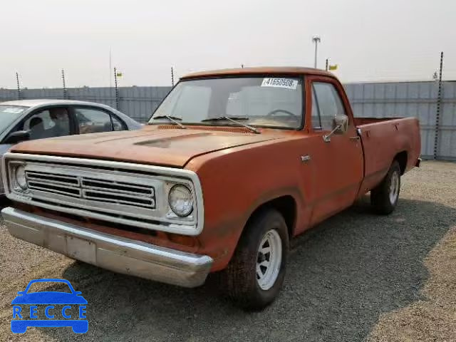 1973 DODGE 100 D14AF3S165175 зображення 1