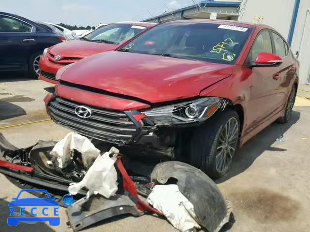 2017 HYUNDAI ELANTRA SP KMHD04LB7HU328487 image 1