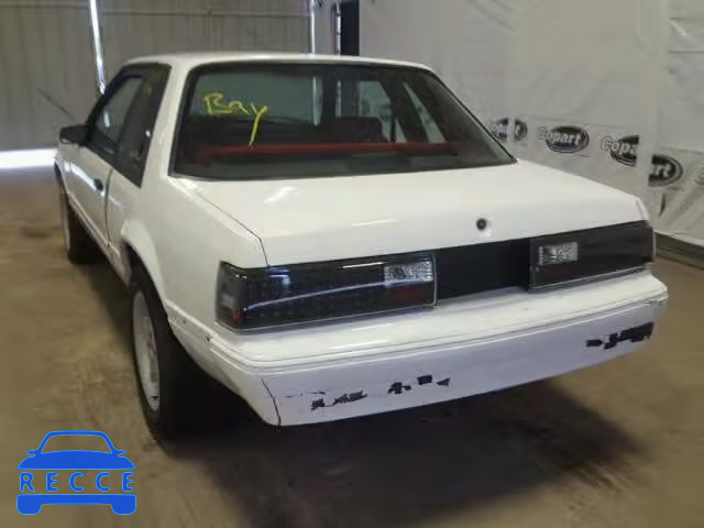 1987 FORD MUSTANG LX 1FABP40A1HF197862 image 2