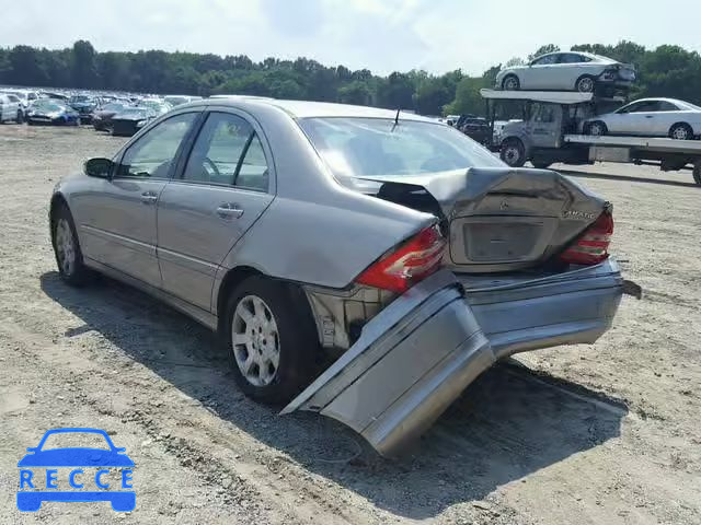 2005 MERCEDES-BENZ C 320 4MAT WDBRF84J15F648067 image 2