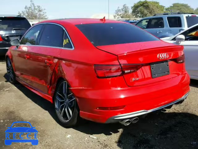 2017 AUDI S3 PREMIUM WAUB1GFF5H1063897 image 2