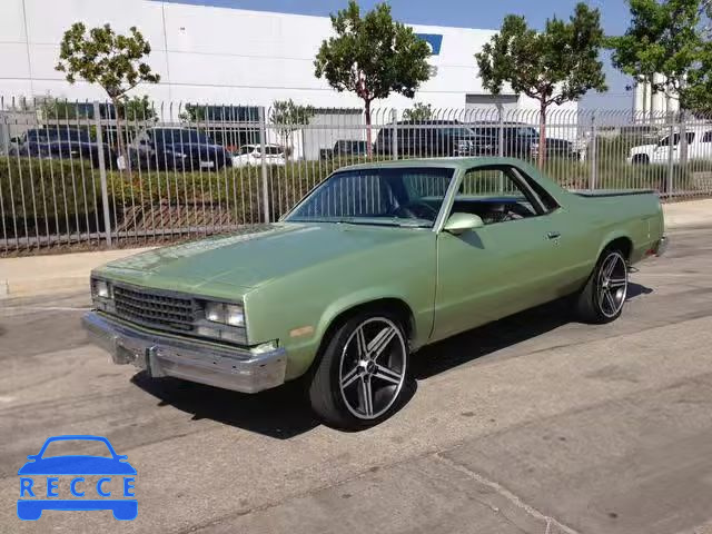 1981 CHEVROLET EL CAMINO 1GCCW80H8BZ409197 зображення 0