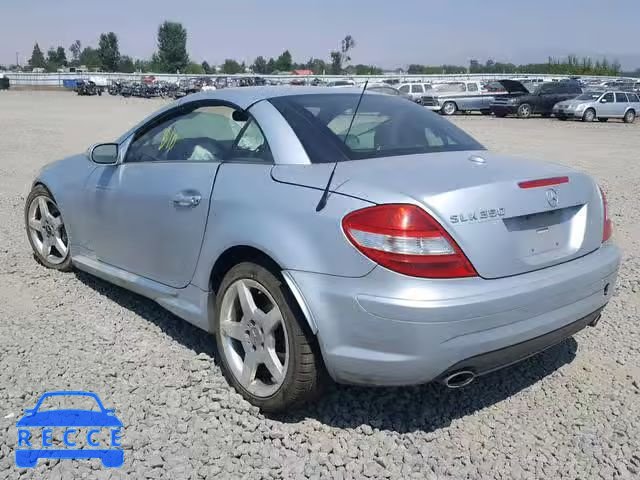 2006 MERCEDES-BENZ SLK 350 WDBWK56F76F100226 image 2