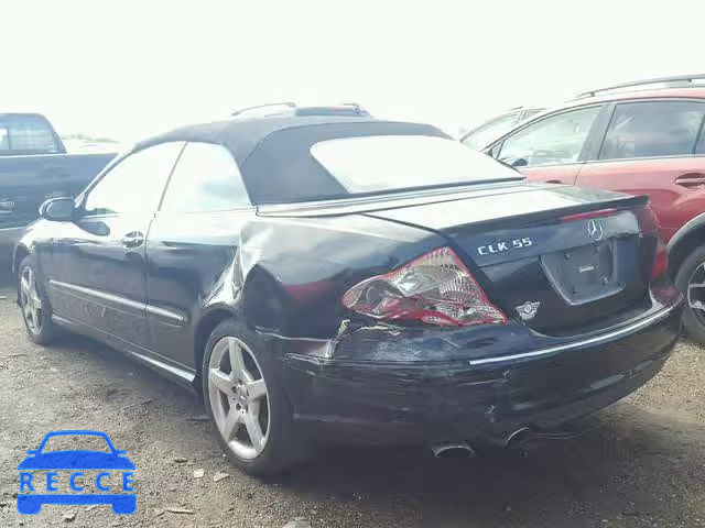 2006 MERCEDES-BENZ CLK 500 WDBTK75G46T064358 image 2