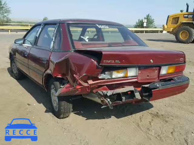 1991 FORD TEMPO GL 2FAPP36X7MB100736 image 2
