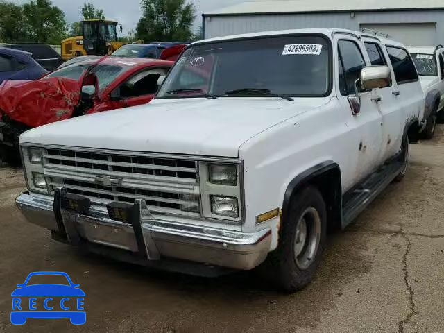 1987 CHEVROLET SUBURBAN R 1GNER16KXHF117241 зображення 1