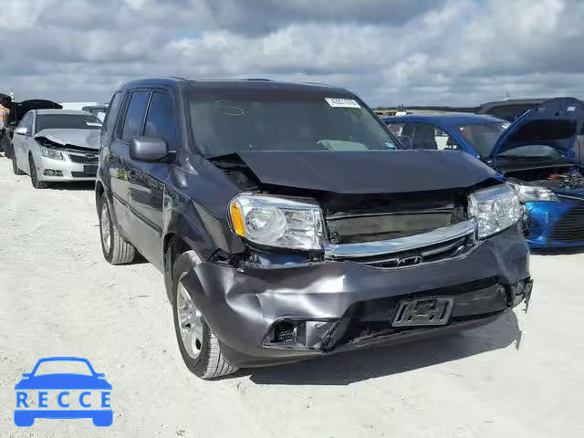 2014 HONDA PILOT EXLN 5FNYF3H74EB025139 image 0