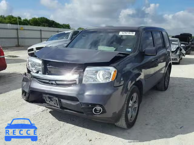 2014 HONDA PILOT EXLN 5FNYF3H74EB025139 image 1