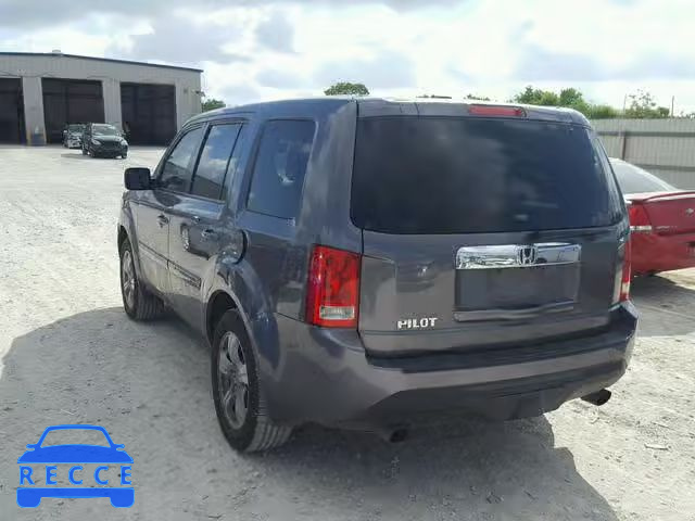 2014 HONDA PILOT EXLN 5FNYF3H74EB025139 image 2