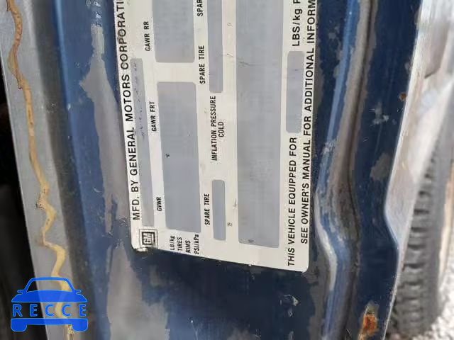 1987 GMC S TRUCK S1 1GTCT14R7H8506912 зображення 9