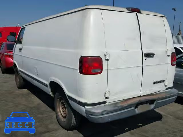 1999 DODGE RAM VAN B2 2B7JB21Y9XK519944 image 2