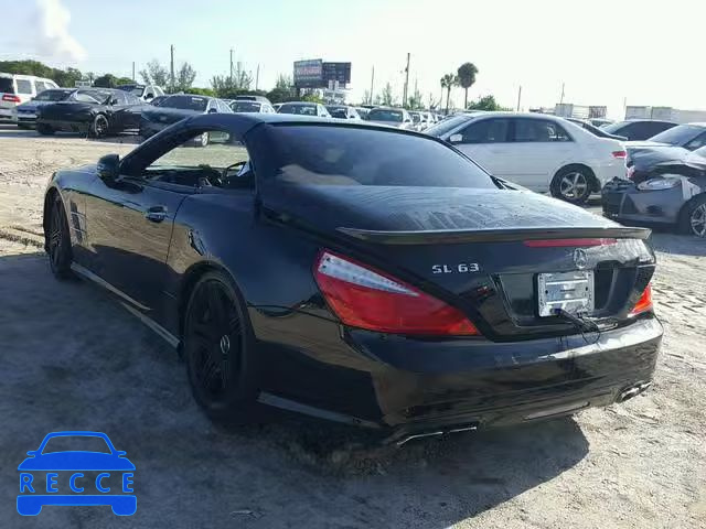 2013 MERCEDES-BENZ SL 63 AMG WDDJK7EA1DF006195 image 2