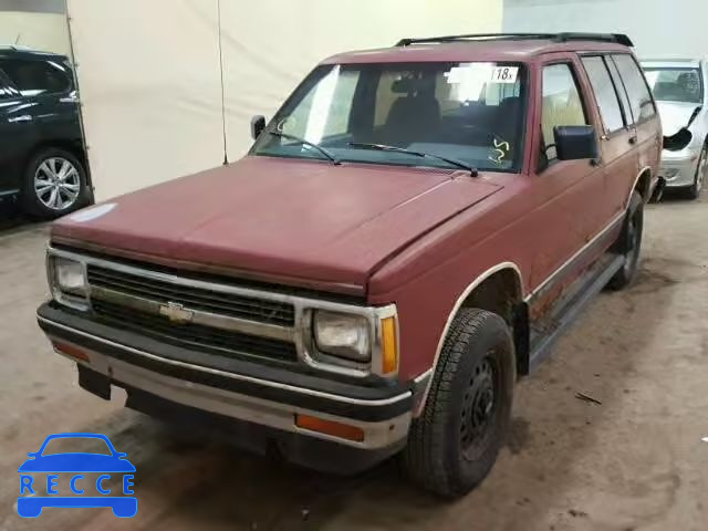 1991 CHEVROLET BLAZER S10 1GNDT13Z6M2189957 image 1