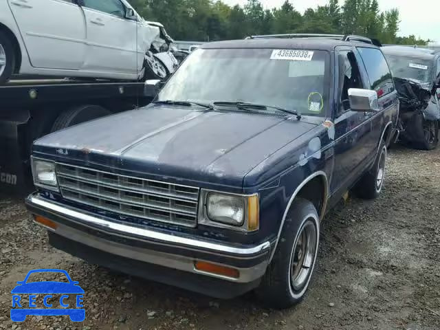 1989 CHEVROLET BLAZER S10 1GNCS18Z8K8108166 image 1