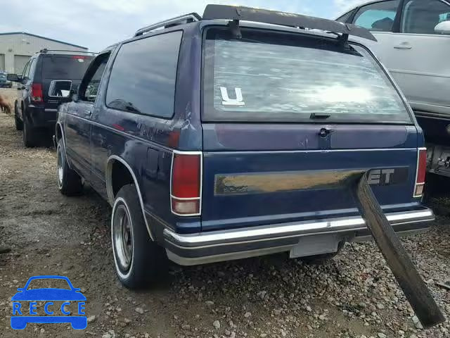 1989 CHEVROLET BLAZER S10 1GNCS18Z8K8108166 image 2