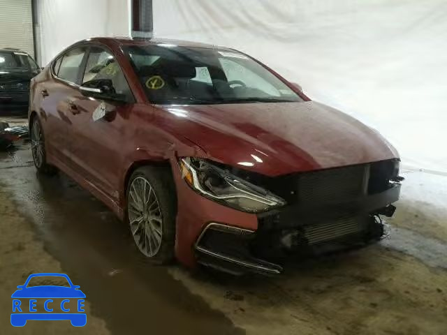 2017 HYUNDAI ELANTRA SP KMHD04LBXHU358311 image 0