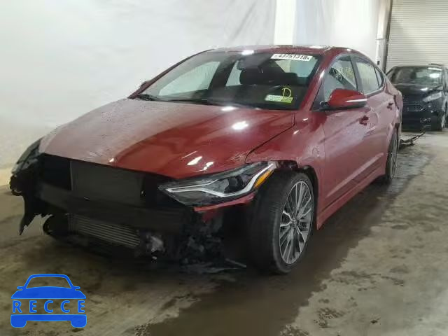 2017 HYUNDAI ELANTRA SP KMHD04LBXHU358311 image 1