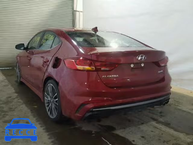 2017 HYUNDAI ELANTRA SP KMHD04LBXHU358311 image 2