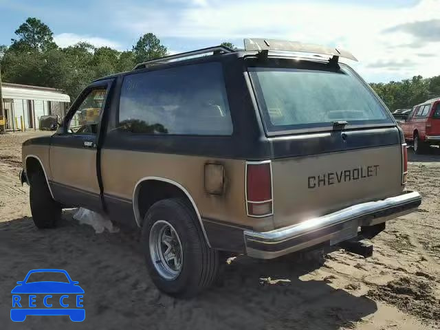 1989 CHEVROLET BLAZER S10 1GNCS18Z9K0103900 Bild 2