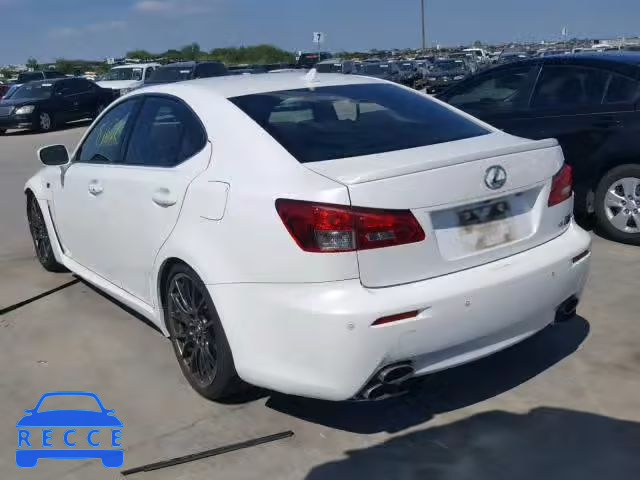 2012 LEXUS IS F JTHBP5C2XC5009924 image 2