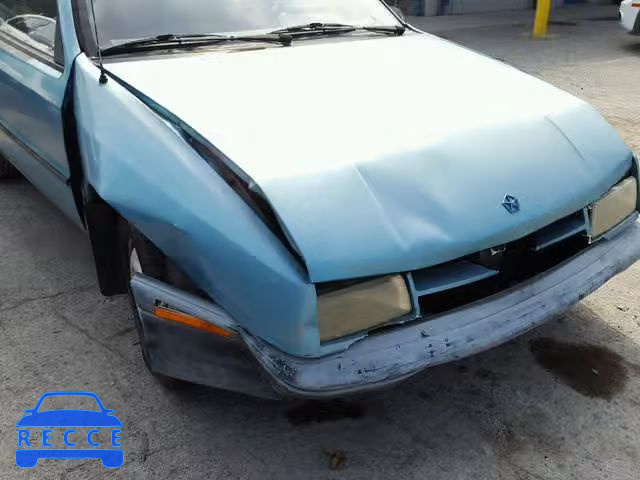 1993 DODGE SHADOW 1B3XP24D5PN595901 Bild 8