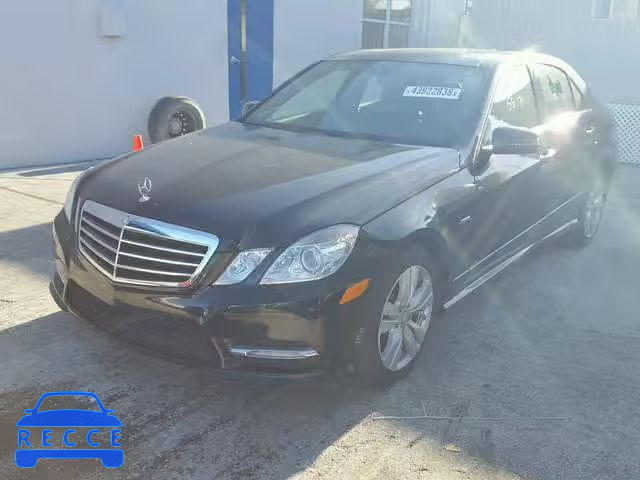 2012 MERCEDES-BENZ E 350 BLUE WDDHF2EB8CA545309 image 1