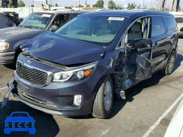 2017 KIA SEDONA EX KNDMC5C14H6253485 image 1